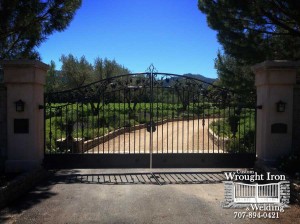 Hand Forged Driveway Gate