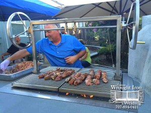 Grilling on the new BBQ Grill