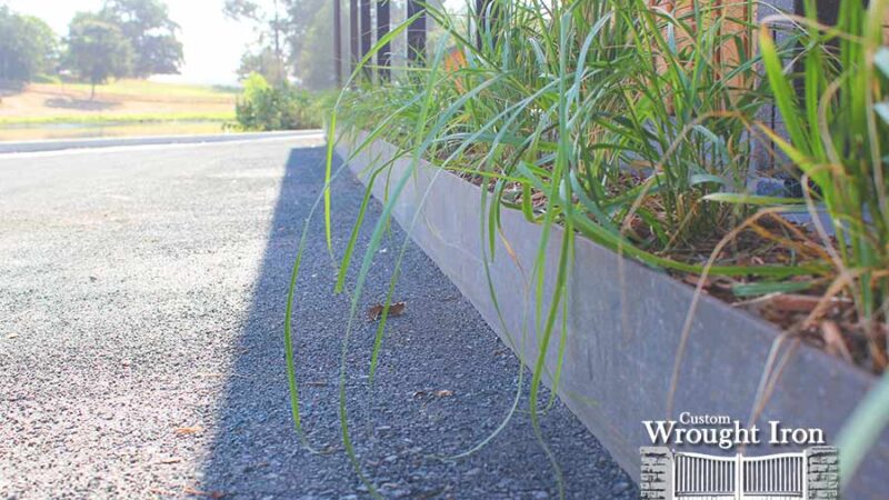 Small Corten Steel Retainer